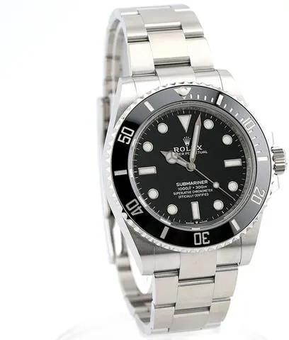 Rolex Submariner (No Date) 41 124060 41mm Stainless steel Black 6