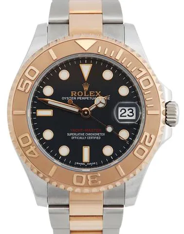 Rolex Yacht-Master 37 268621 37mm Yellow gold and Stainless steel Black