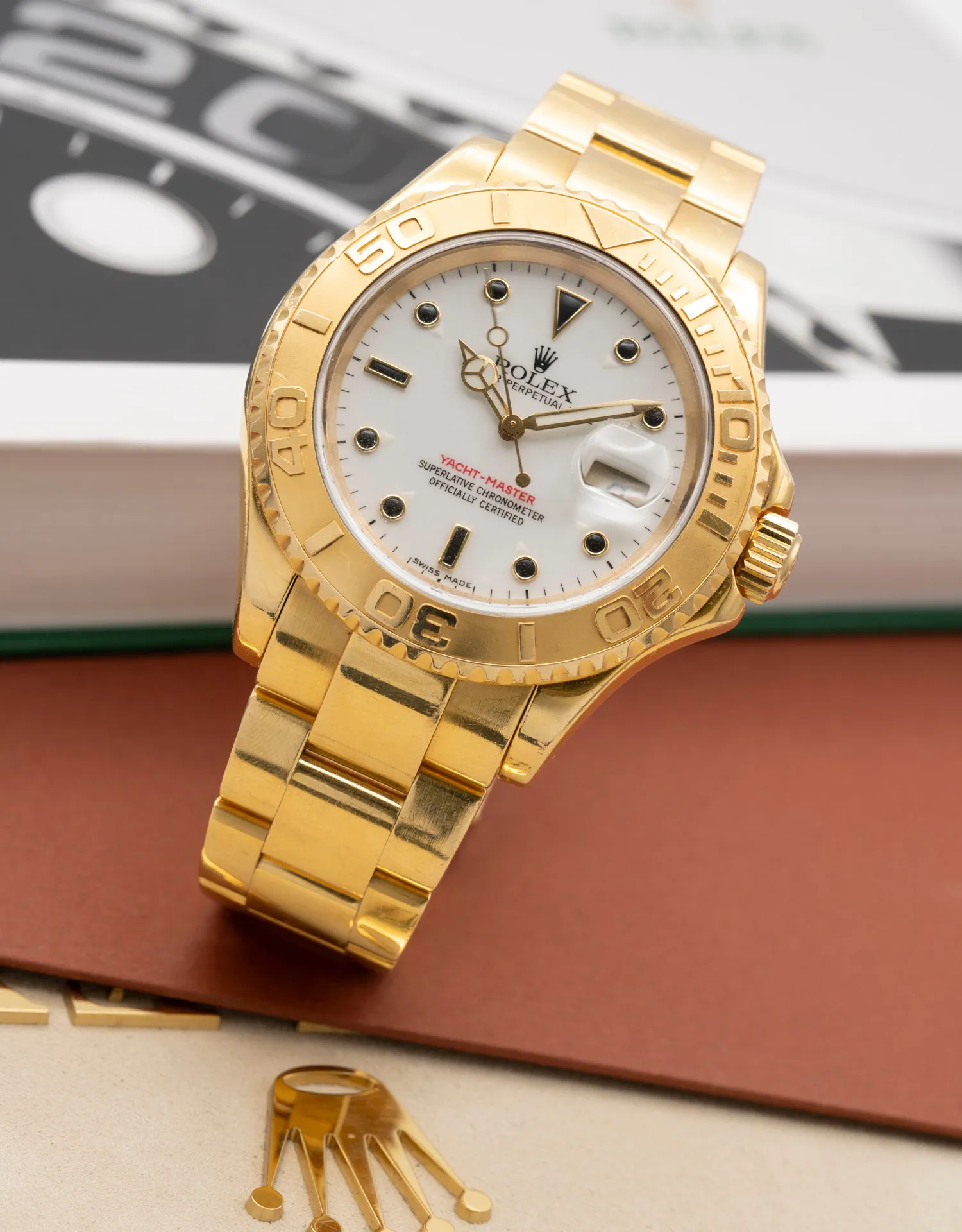 Rolex Yacht-Master 40 16628 40mm Yellow gold White 5