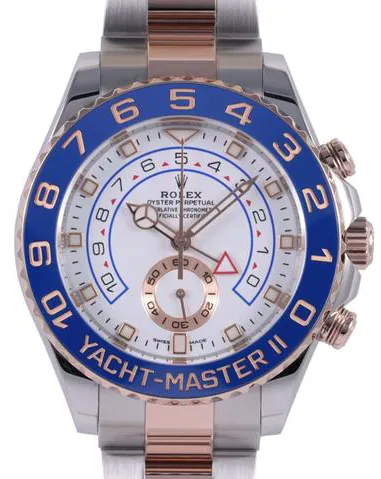 Rolex Yacht-Master II 116681 44mm Yellow gold and Stainless steel White