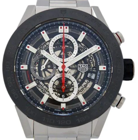 TAG Heuer Carrera CAR2A1W.BA0703 43mm Stainless steel Skeleton