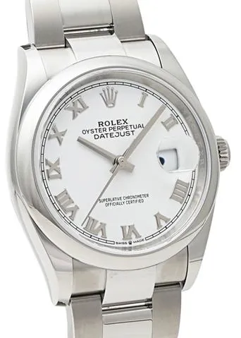 Rolex Datejust 36 126200 36mm Stainless steel White 1