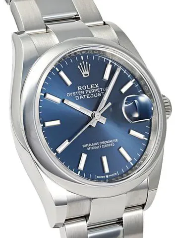 Rolex Datejust 36 126200 36mm Stainless steel Blue 1