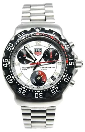 TAG Heuer Formula 1 Quartz CA1212-1 Stainless steel White