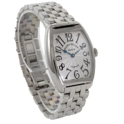 Franck Muller Cintree Curvex 7502 QZ 32mm Stainless steel Silver 1