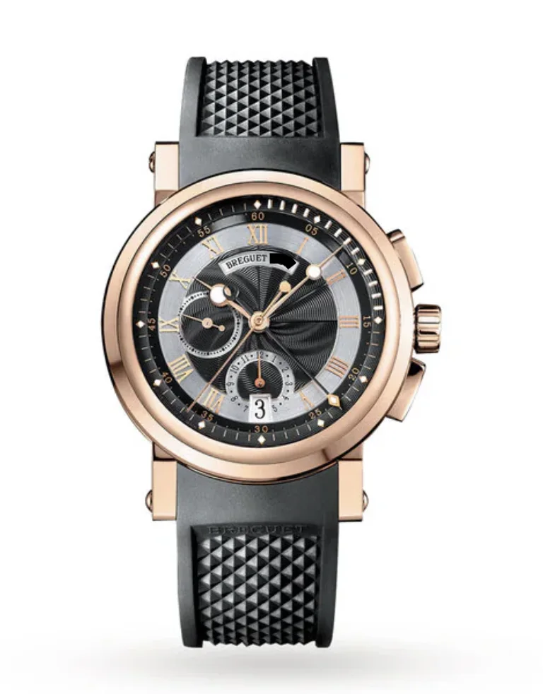 Breguet Marine 5827BR/Z2/5ZU 42mm Rose gold Black