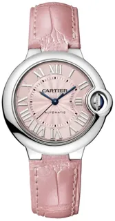 Cartier Ballon Bleu 33mm WSBB0031 Stainless steel Pink