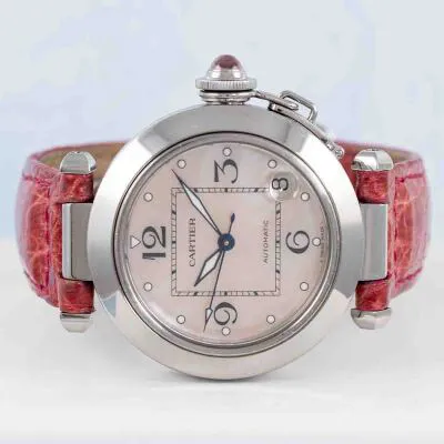 Cartier Pasha W3106499 35mm Stainless steel Rose 8