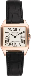 Cartier Santos W2009251 Rose gold Silver Gray