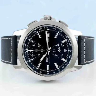 IWC Ingenieur Chronograph IW380901 44.3mm Stainless steel Black 8