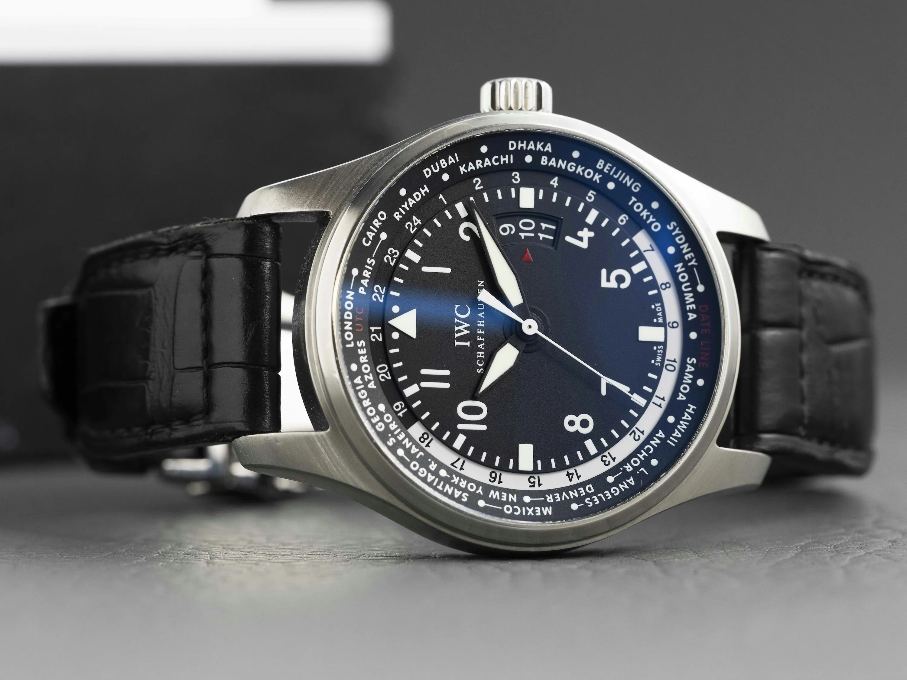 IWC Pilot IW326201 45mm Stainless steel Black 1