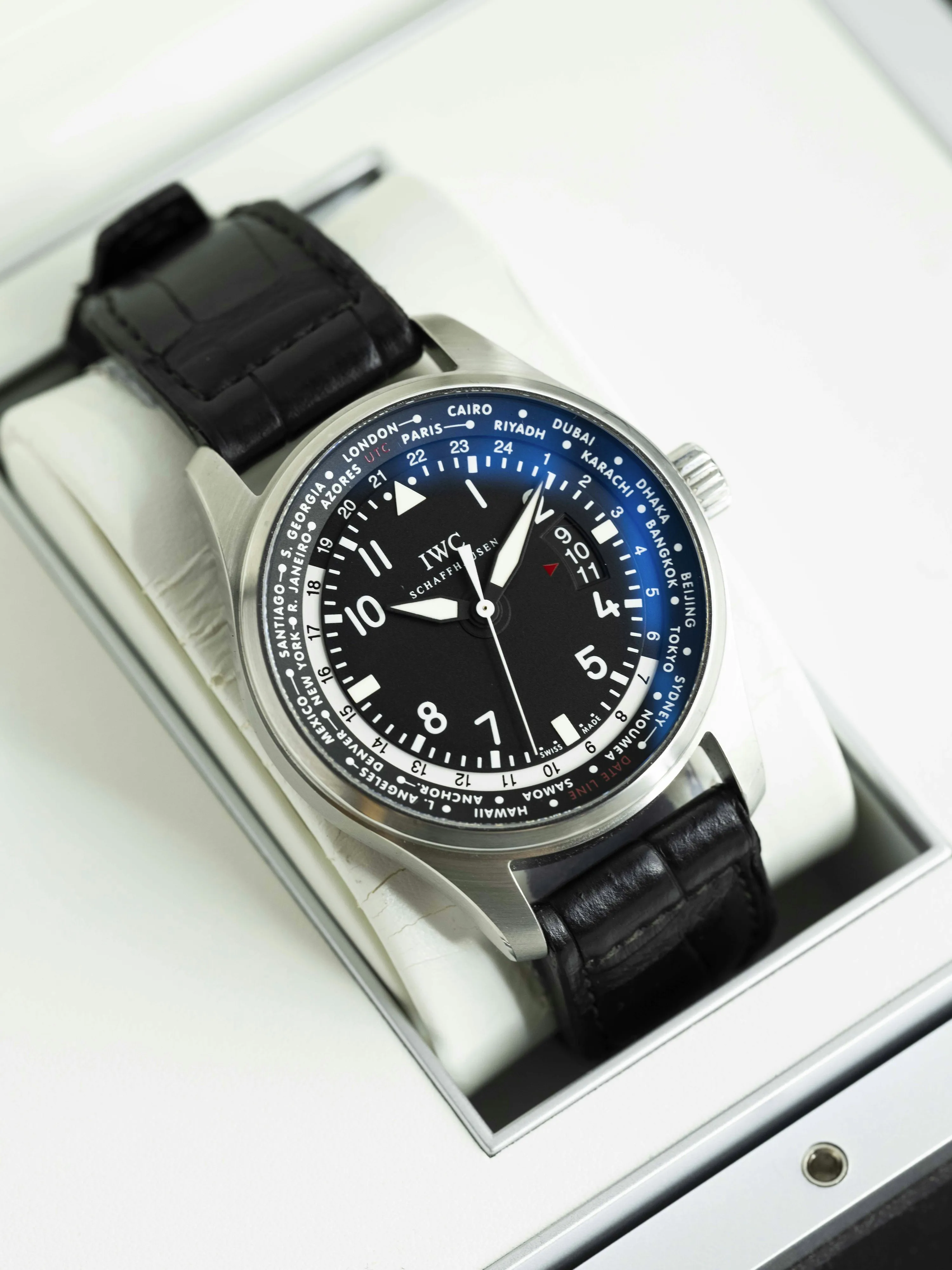 IWC Pilot IW326201 45mm Stainless steel Black 19