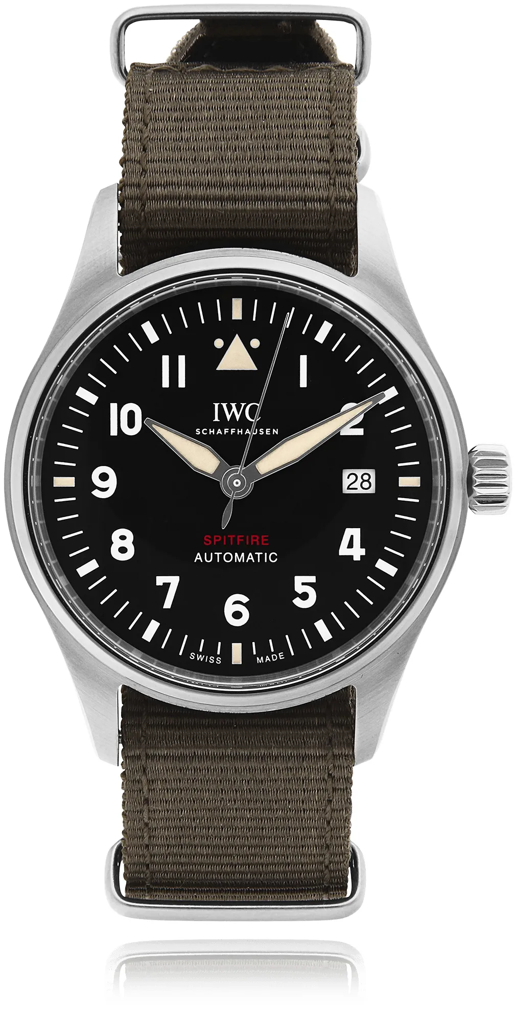 IWC Pilot IW326805 39mm Stainless steel Black