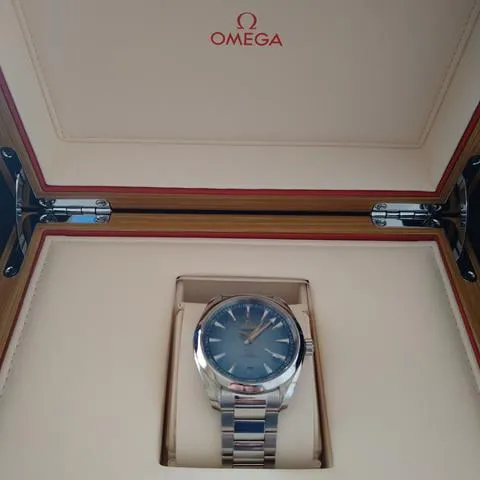 Omega Aqua Terra 150M 220.10.41.21.03.005 41mm Stainless steel Blue 4