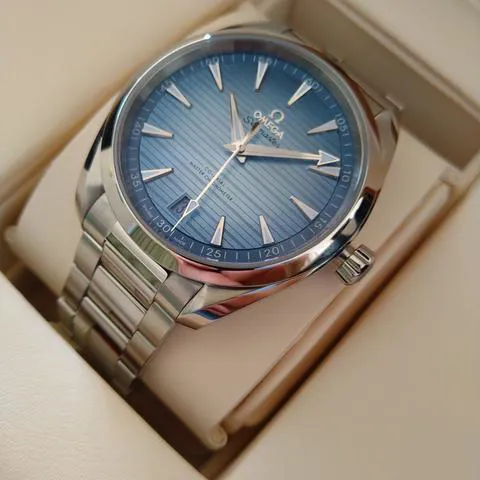 Omega Aqua Terra 150M 220.10.41.21.03.005 41mm Stainless steel Blue 6