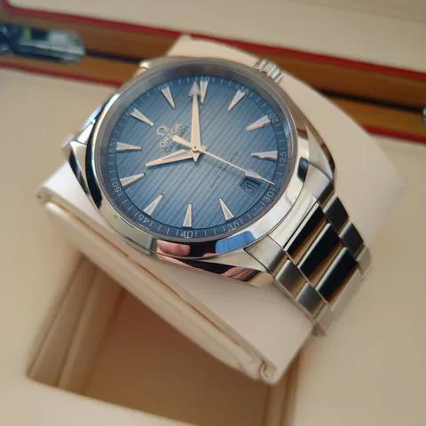 Omega Aqua Terra 150M 220.10.41.21.03.005 41mm Stainless steel Blue 7