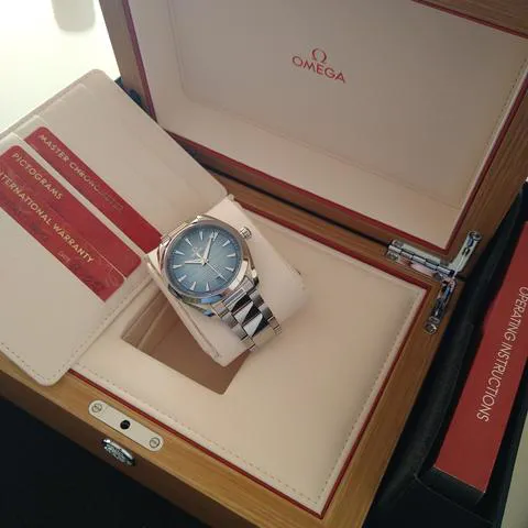 Omega Aqua Terra 150M 220.10.41.21.03.005 41mm Stainless steel Blue 8