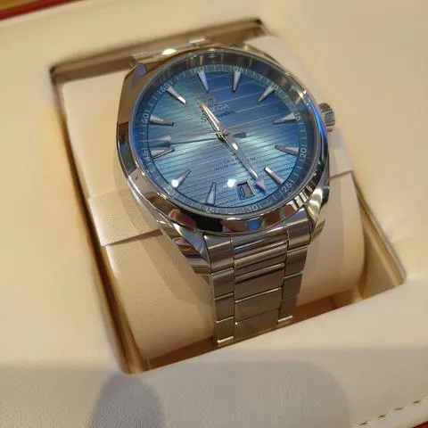 Omega Aqua Terra 150M 220.10.41.21.03.005 41mm Stainless steel Blue 10