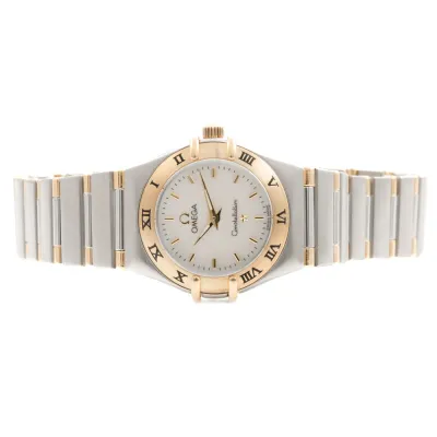 Omega Constellation 795.1203 23mm 18ct yellow gold and stainless steel Mother-of-pearl 2