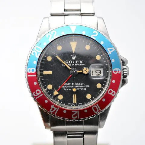 Rolex GMT-Master 1675 40mm Stainless steel Black