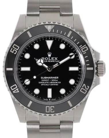 Rolex Submariner 124060 41mm Black