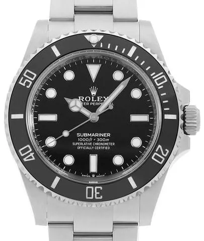 Rolex Submariner 124060 41mm Stainless steel Black