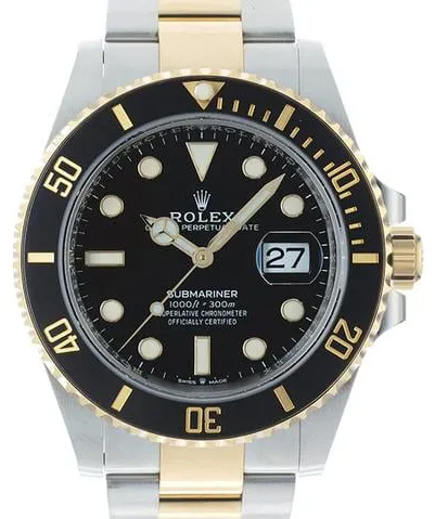 Rolex Submariner 126613LN 41mm Yellow gold and Stainless steel Black