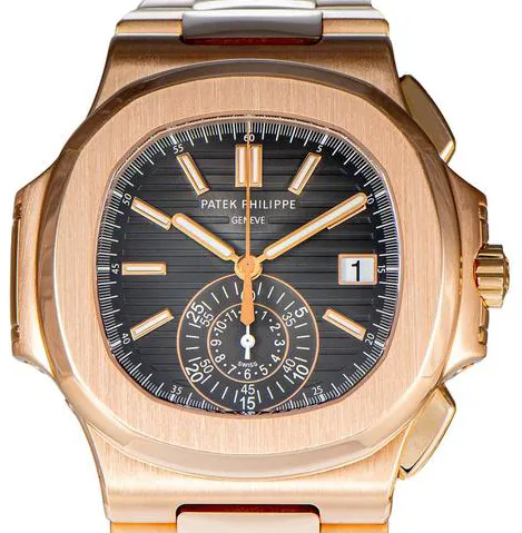 Patek Philippe Nautilus 5980/1R-001 40.5mm Rose gold Black