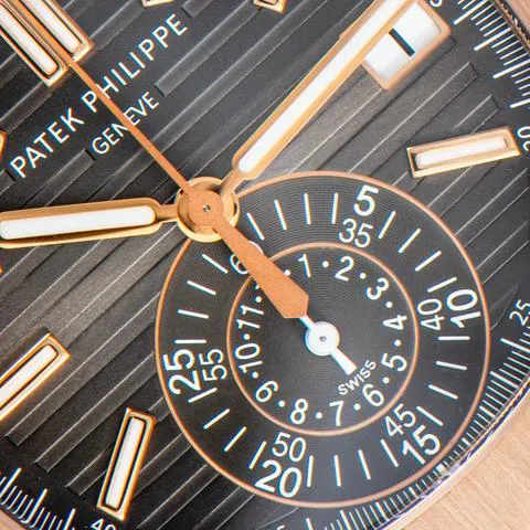 Patek Philippe Nautilus 5980/1R-001 40.5mm Rose gold Black 2