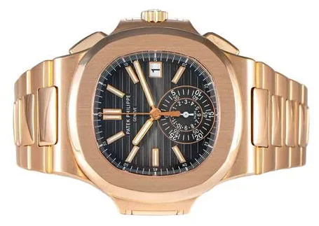 Patek Philippe Nautilus 5980/1R-001 40.5mm Rose gold Black 4