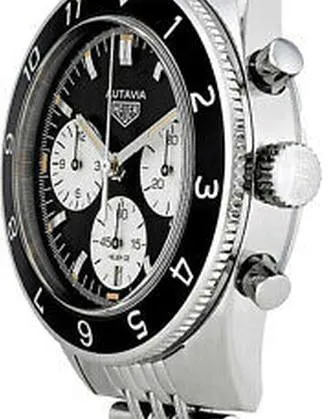 TAG Heuer Autavia CBE2110.BA0687 42mm Stainless steel Black 3