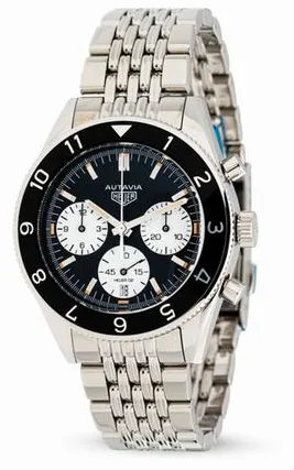 TAG Heuer Autavia CBE2110.BA0687 42mm Stainless steel Black 9