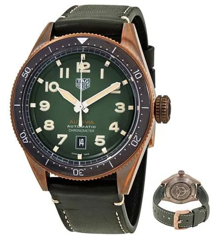 TAG Heuer Autavia WBE5190.FC8268 42mm Bronze Green