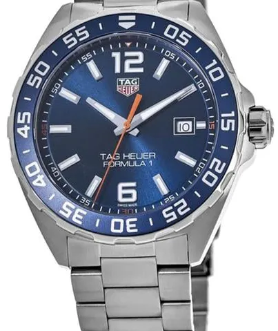 TAG Heuer Formula 1 Quartz WAZ1010.BA0842 43mm Stainless steel Blue