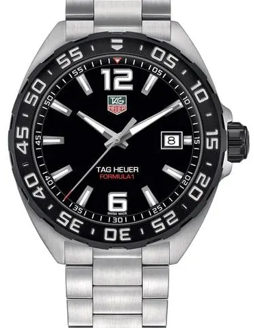 TAG Heuer Formula 1 Quartz WAZ1110.BA0875 41mm Stainless steel Black