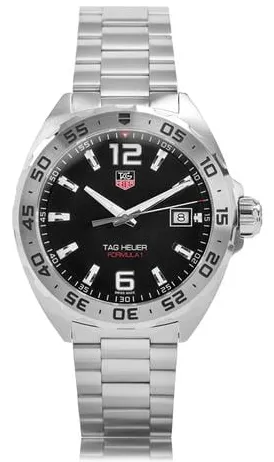 TAG Heuer Formula 1 WAZ1112.BA0875 41mm Stainless steel Black