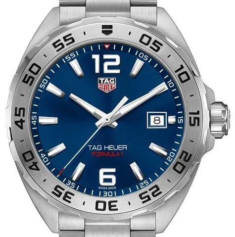 TAG Heuer Formula 1 Quartz WAZ1118.BA0875 41mm Stainless steel Blue