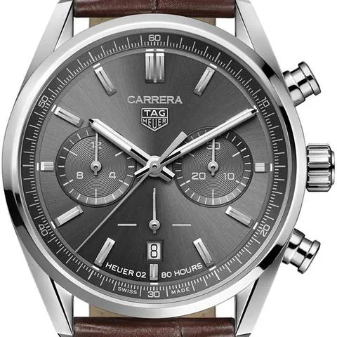 TAG Heuer Carrera CBN2012.FC6483 42mm Stainless steel Brown