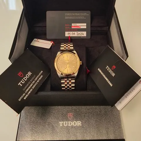 Tudor Black Bay M79683-0008 41mm Stainless steel Golden