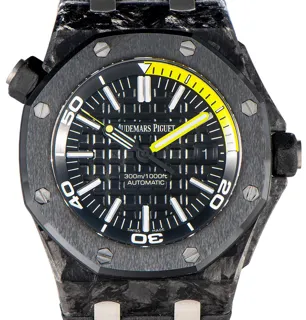 Audemars Piguet Royal Oak Offshore Diver 15706AU.OO.A002CA.01 Carbon fiber and Ceramic and Titanium Black