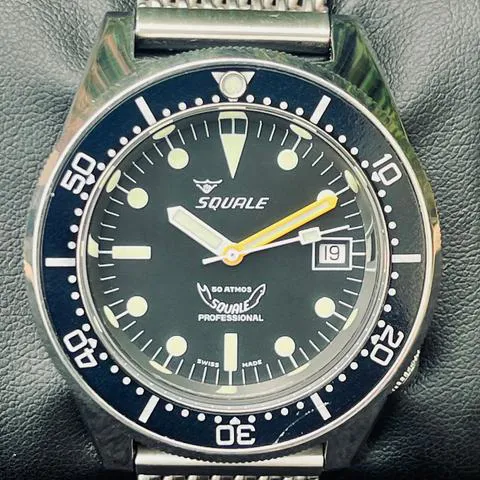 Squale 1521CL.ME20 42mm Stainless steel Black