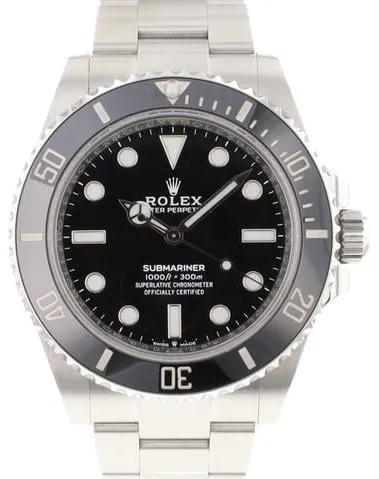 Rolex Submariner 124060 41mm Stainless steel Black