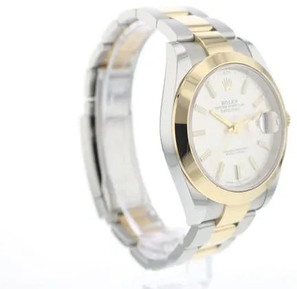 Rolex Datejust 41 126303 41mm Yellow gold and Stainless steel Silver 7