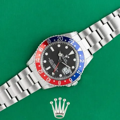 Rolex GMT-Master 1675 40mm Stainless steel Black