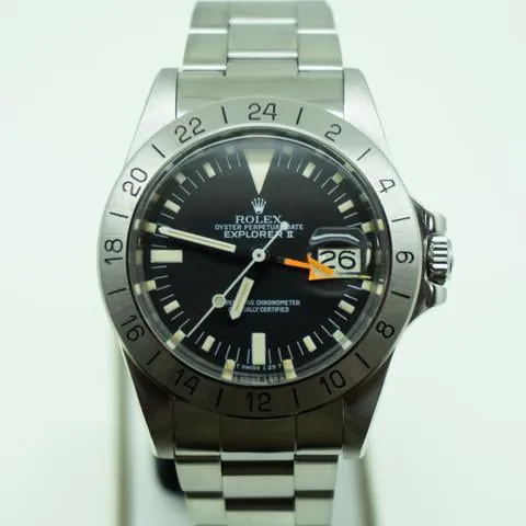 Rolex Explorer II 1655 40mm Stainless steel Black