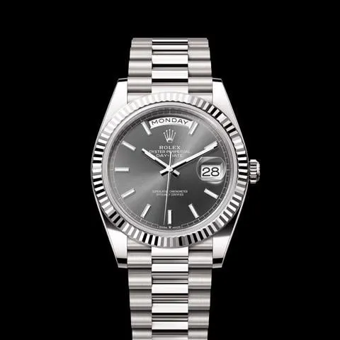 Rolex Day-Date 40 228239 40mm White gold Gray