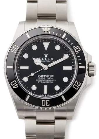 Rolex Submariner 124060 41mm Stainless steel Black