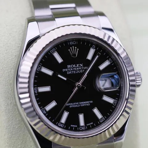 Rolex Datejust II 116334 41mm Stainless steel Black 1