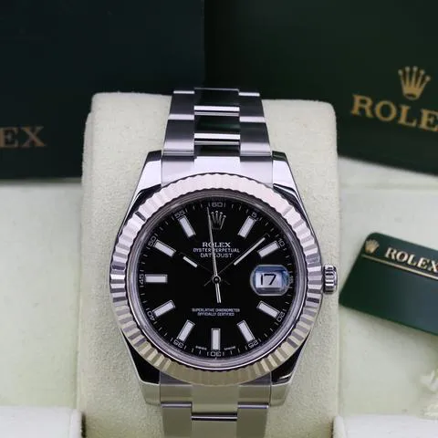 Rolex Datejust II 116334 41mm Stainless steel Black 2