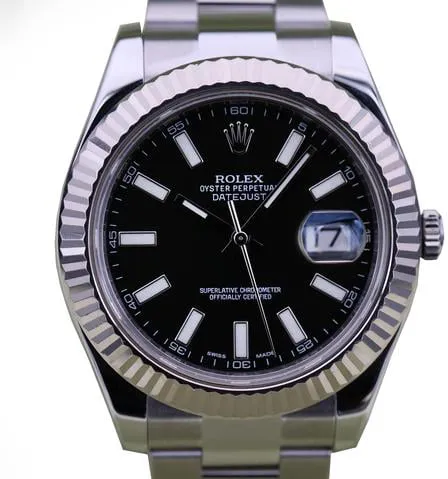 Rolex Datejust II 116334 41mm Stainless steel Black 8